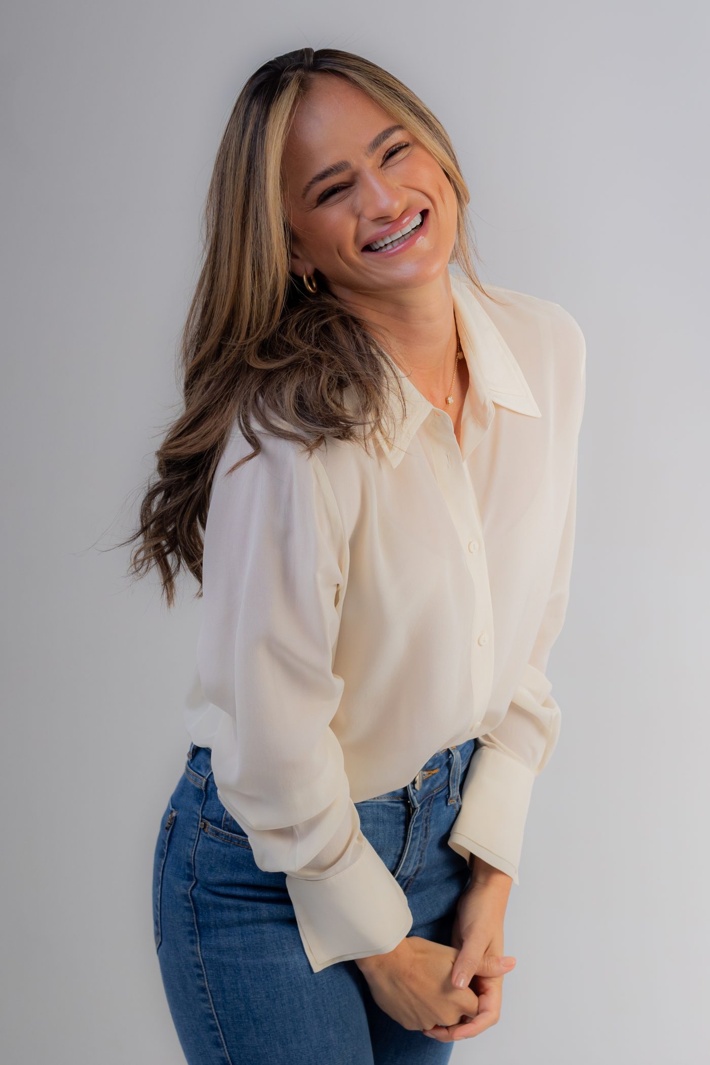 Cecília Rocha sorrindo